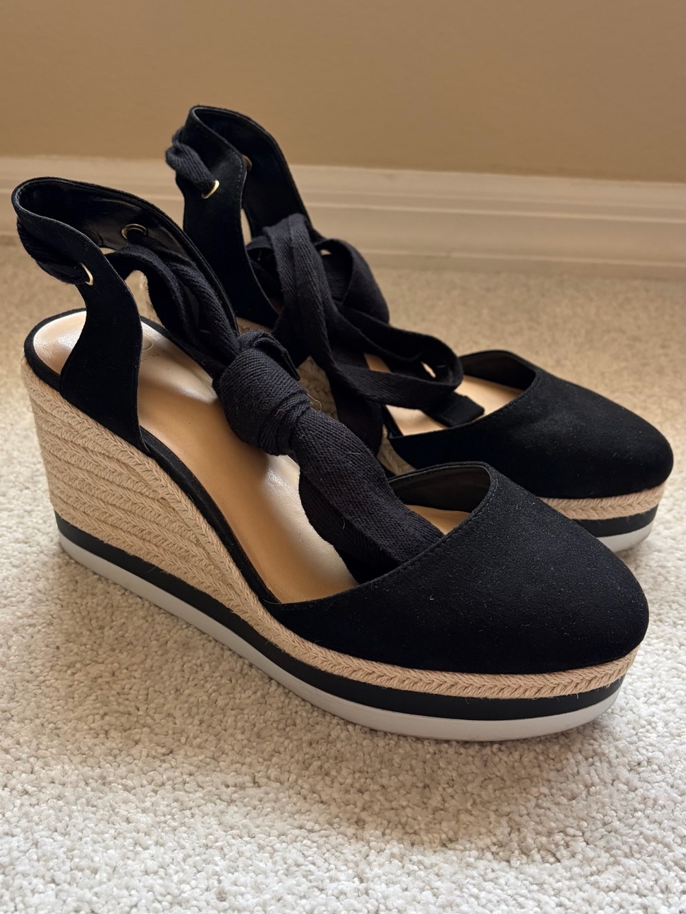 JLO Jennifer Lopez Jalina espadrille wedges